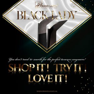 BLACK LADY TWEEZER VOOR MEGA VOLUME