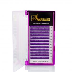 Colored Lashes Deep Purple (Paars)
