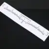 BROW MAPPING / LINIAAL STICKERS (10 stuks)