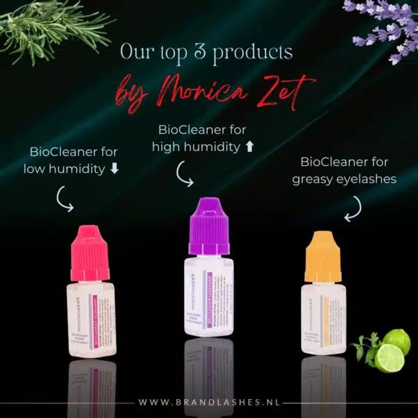 Gepatenteerde BioCleaner Lemongrass 12ml (voor vette wimpers)