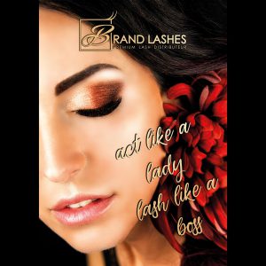 POSTER A2 | Act like a lady lash like a boss