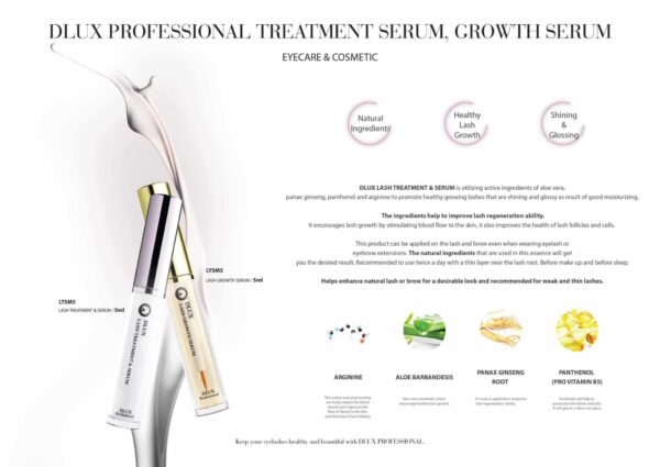 LASH GROWTH SERUM 5ml