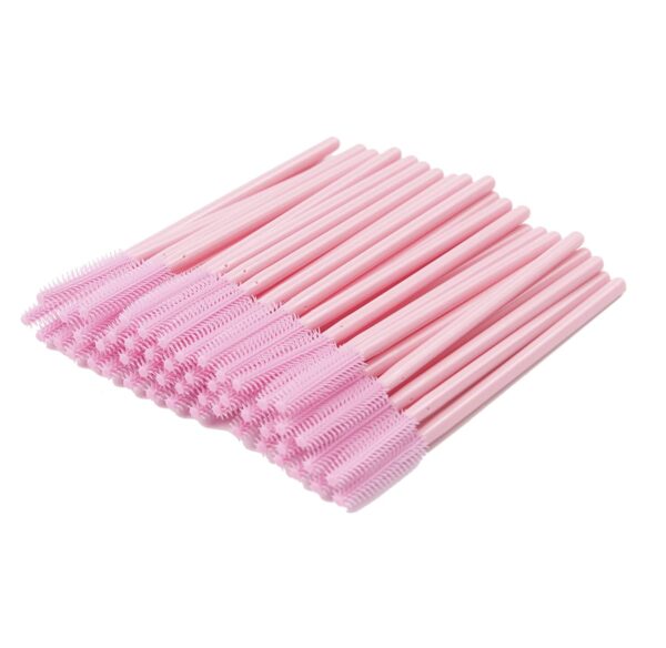 Silicone Mascara Brushes (PINK)