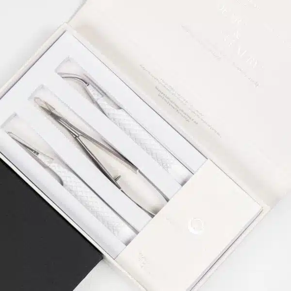 PRO TWEEZER SET (WHITE)