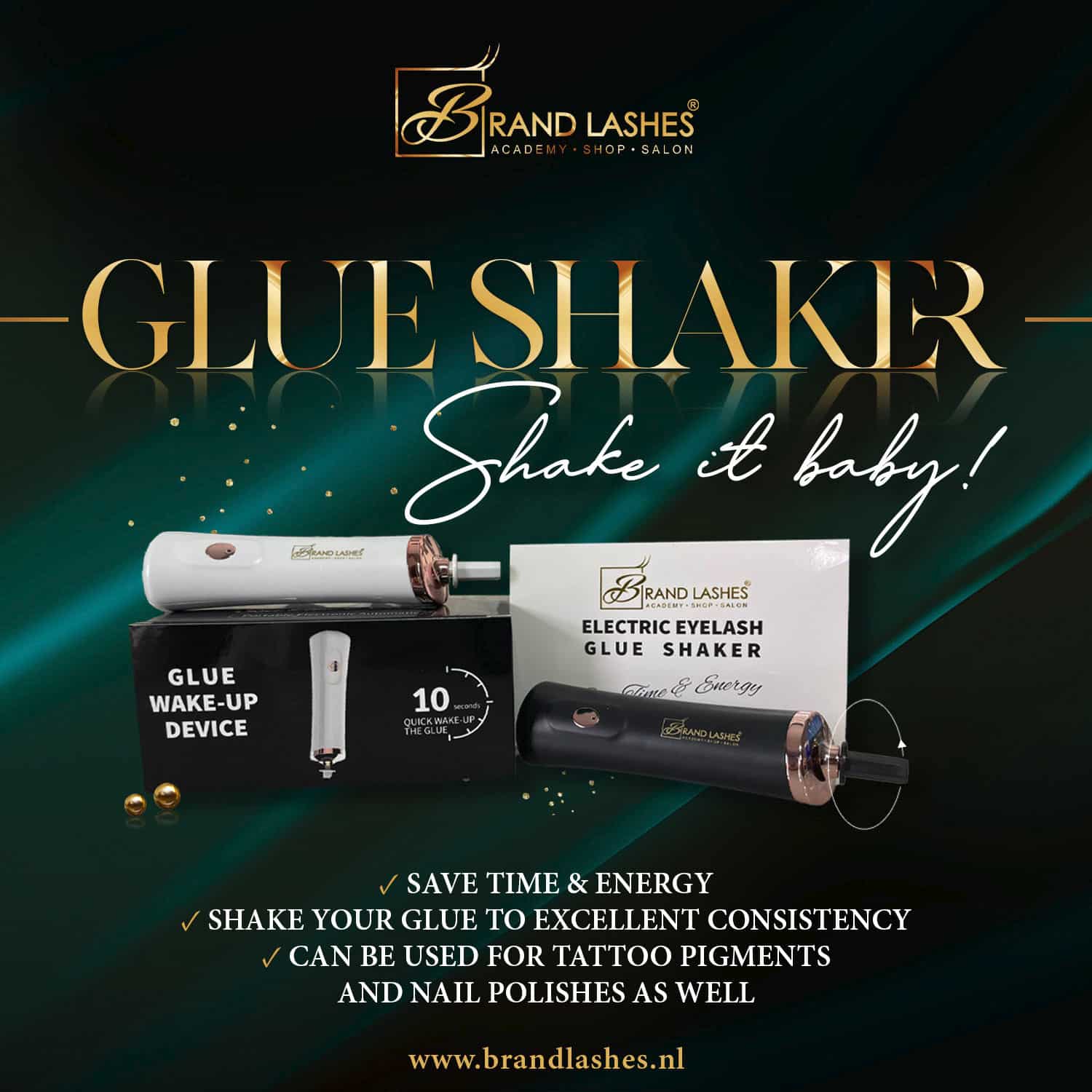 Product thumbnail of GLUE SHAKER (WHITE)