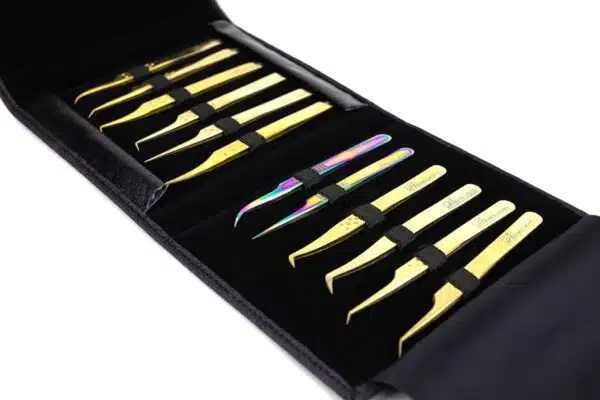 GLITTER TWEEZERS CASE (12 TWEEZERS)