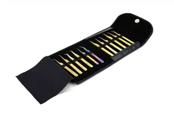 GLITTER TWEEZERS CASE (12 TWEEZERS)