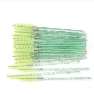 Crystal Sparkle Mascara Brushes - GREEN