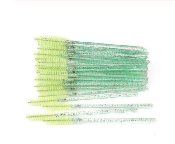 Crystal Sparkle Mascara Brushes - GREEN