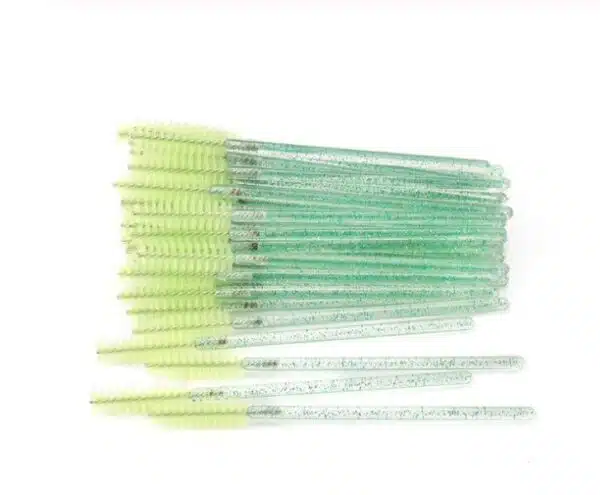 Crystal Sparkle Mascara Brushes - GREEN