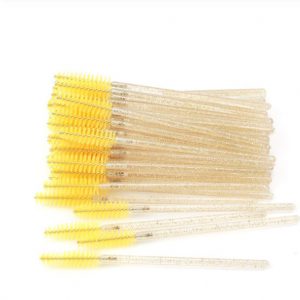 Crystal Sparkle Mascara Brushes - YELLOW