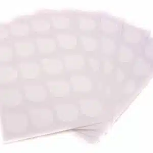 Lijm stickers (120 stuks)  klein  Ø2,5 cm