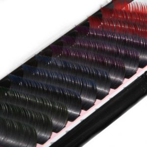 Two Tone Wimperextensions (4 color mix)