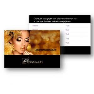 Brand Lashes Afspraakkaartjes 20st