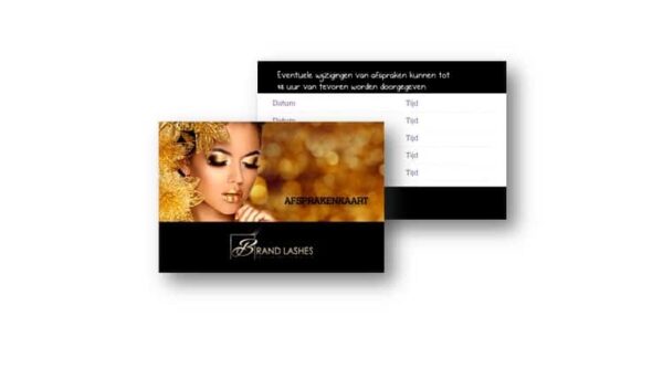 Brand Lashes Afspraakkaartjes 20st