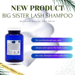 BIG SISTER - Lash shampoo 120ml bestseller in Spanje, Polen en UK