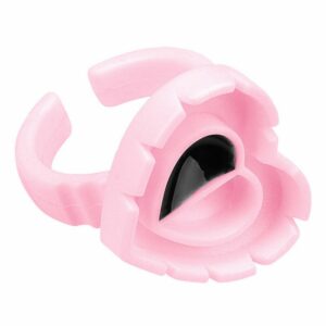 Lijm Ring / Glue Ring ( 25 stuks) Baby Pink - heart