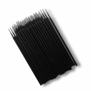 Microbrushes 100 stuks - Navulling (black-long)