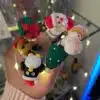 KERSTMAN 3D-Wimperborsteltjes in tube