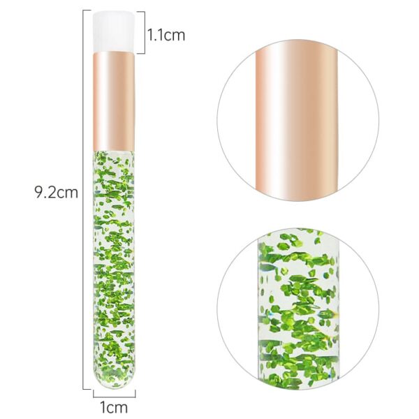 Cleansing Brush ( Glitter Green )