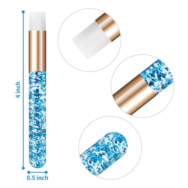 Cleansing Brush ( Glitter Blue )