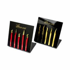 LUXE TWEEZER DISPLAY / STAND / HOLDER VOOR 5 TWEEZERS