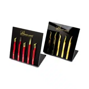LUXE TWEEZER DISPLAY / STAND / HOLDER VOOR 5 TWEEZERS