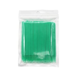Microbrushes 100 stuks - Navulling (green)
