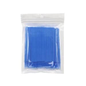 Microbrushes 100 stuks - Navulling (blue)