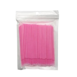 Microbrushes 100 stuks - Navulling (pink)