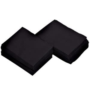 Dental Towels: Pak 125st (zwart)