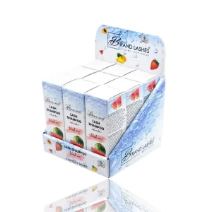 LASH SHAMPOO - STRAWBERRY - 9 x 30ml + Display