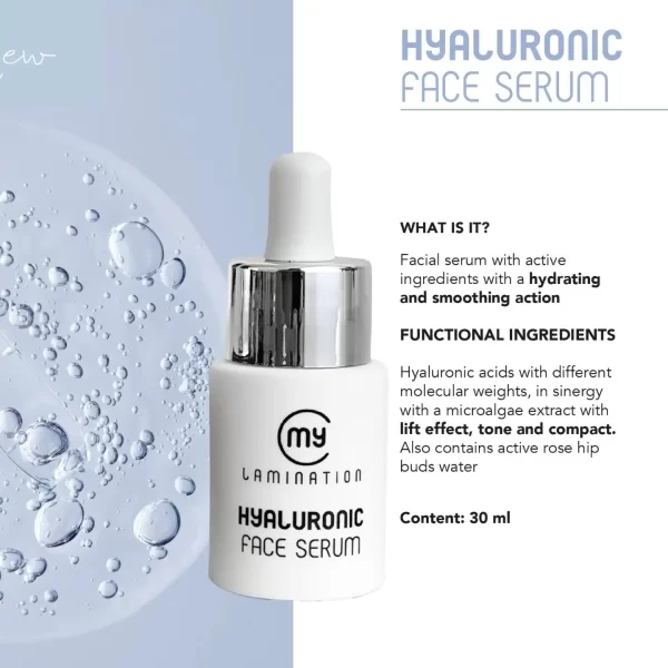 MY LAMINATION | Hyaluronic Face Serum 30ml