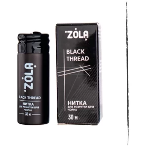 ZOLA | BLACK Brow Mapping String - Marking Thread 30m