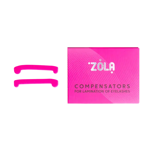 ZOLA |  Silicone-Tape (Ribbon/Compensators) PINK GLITTER