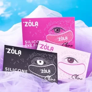 ZOLA | REUSABLE SILICON EYEPATCHES (RASPBERRY)