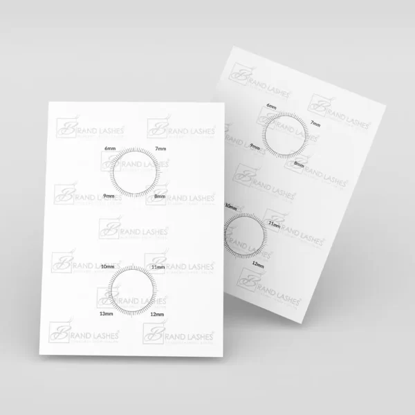 Practice card / Oefenkaart (set 5 x Oefenkaart + 21 oefensponsjes)