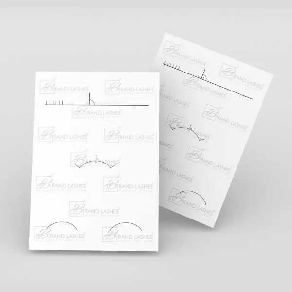 Practice card / Oefenkaart (set 5 x Oefenkaart + 21 oefensponsjes)