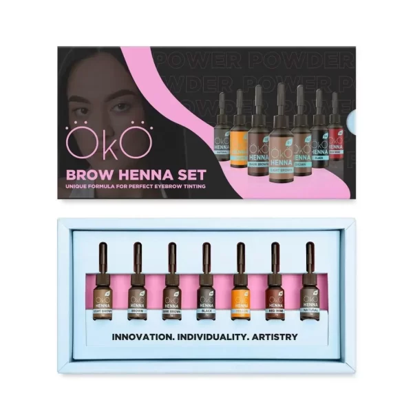 OKO | HENNA BROW KIT | POWER POWDER