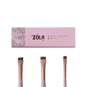 ZOLA | MAGIC BROW BRUSHES SET | SOFT PINK