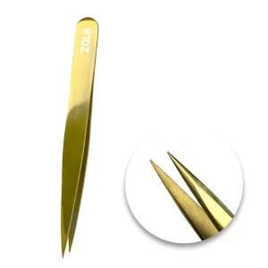 ZOLA | POINTED TWEEZER | GOLD