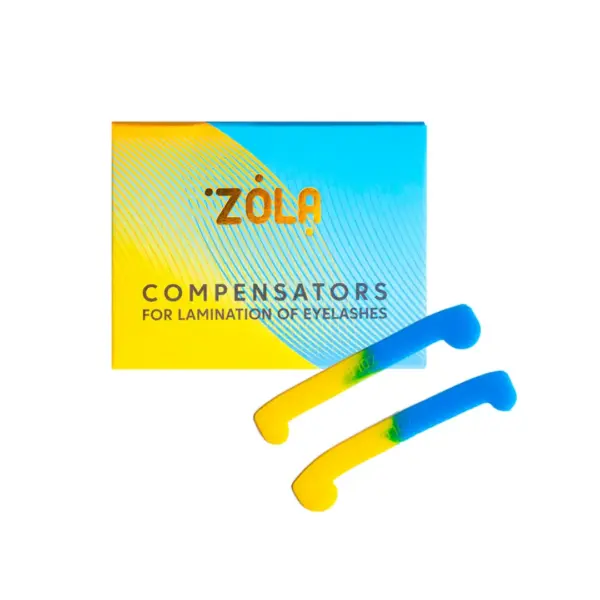 ZOLA |  Silicone-Tape (Ribbon/Compensators) YELLOW - BLUE
