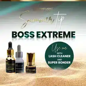 SUMMER KIT | Boss Extreme 5g + Lash Cleaner 20ml+ Super Bonder 15ml