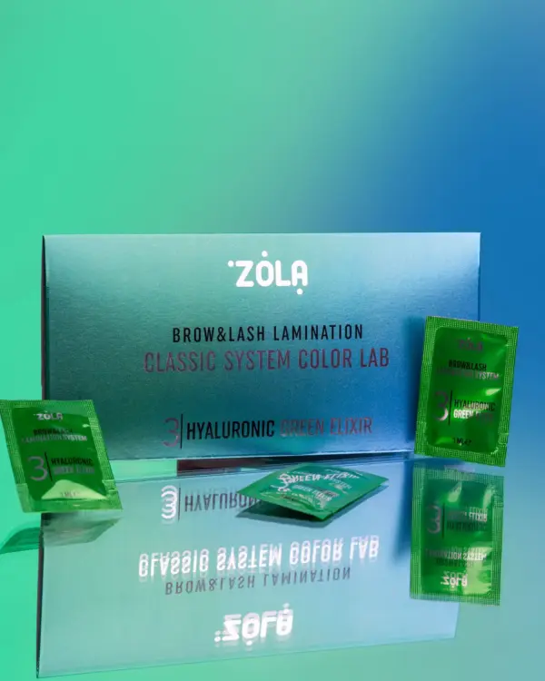 ZOLA | COLOR LAB SET | Hyaluronic Green Elixir (3 x 1ml)