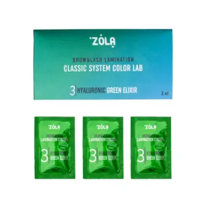 ZOLA | COLOR LAB SET | Hyaluronic Green Elixir (3 x 1ml)