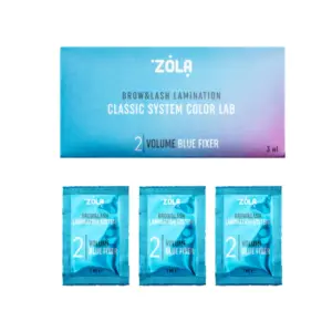 ZOLA | COLOR LAB SET | Volume Blue Fixer (3 x 1ml) | STEP 2